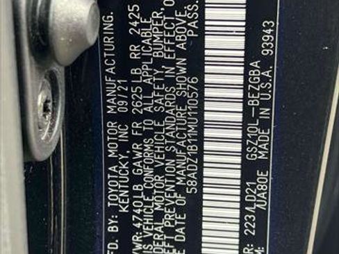 Used 2021 Lexus ES 350 w/ Premium Package image 19