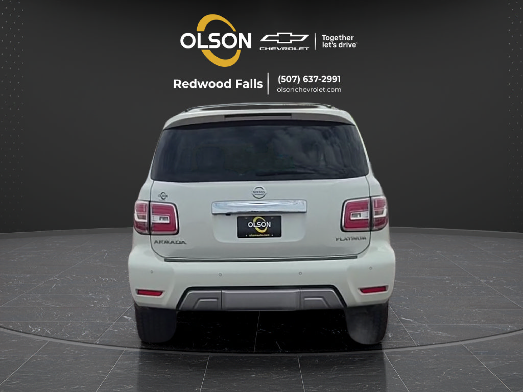 Used 2017 Nissan Armada Platinum w/ Captain Seat Package AWD/4WD image 4