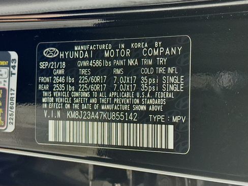 Used 2019 Hyundai Tucson SE image 70