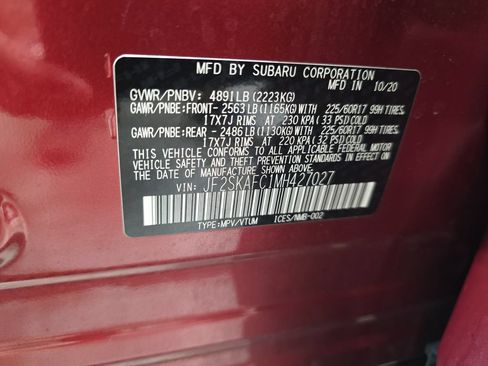 Used 2021 Subaru Forester Premium w/ Popular Package #1 AWD/4WD image 37