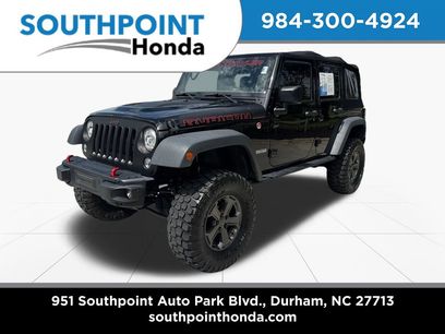 Used 2017 Jeep Wrangler Unlimited Rubicon