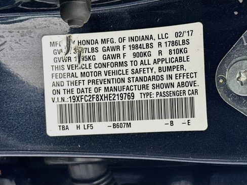 Used 2017 Honda Civic EX image 12