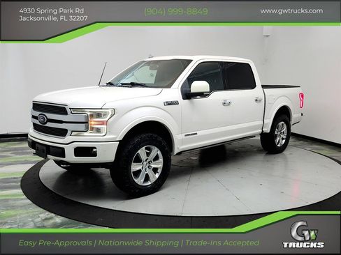 Used 2018 Ford F150 Platinum w/ Equipment Group 701A Luxury AWD/4WD image 1