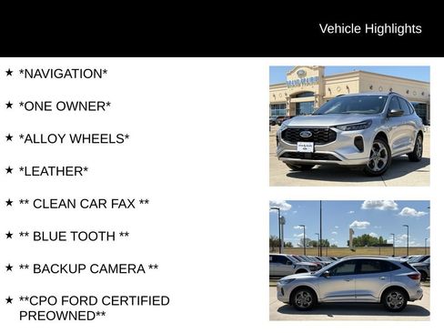 Used 2024 Ford Escape ST-Line w/ Tech Pack #1 FWD image 4