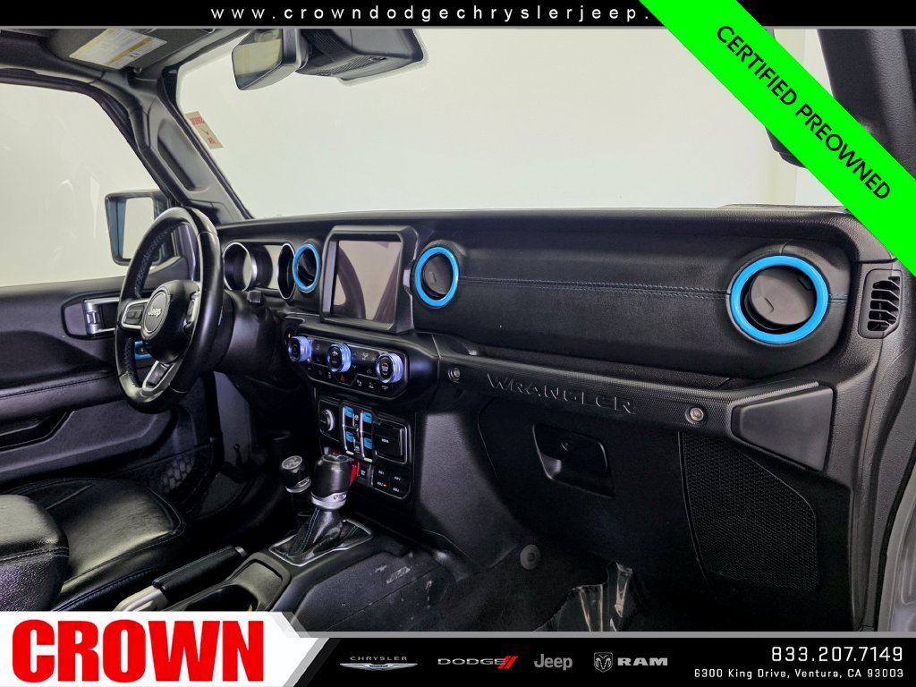 Used 2021 Jeep Wrangler Unlimited Rubicon 4xe w/ Steel Bumper Group AWD/4WD image 11