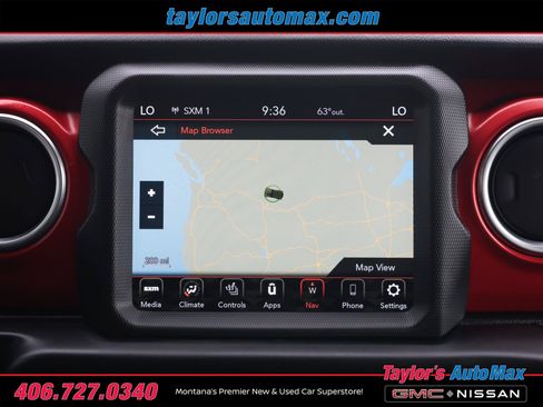 Used 2020 Jeep Gladiator Rubicon w/ Uconnect 4C Nav & Sound Group AWD/4WD image 16