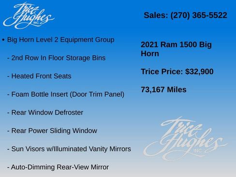 Used 2021 RAM 1500 Big Horn AWD/4WD image 7