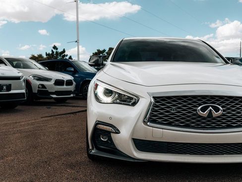 Used 2022 INFINITI Q50 Sensory w/ All Weather Package RWD image 9