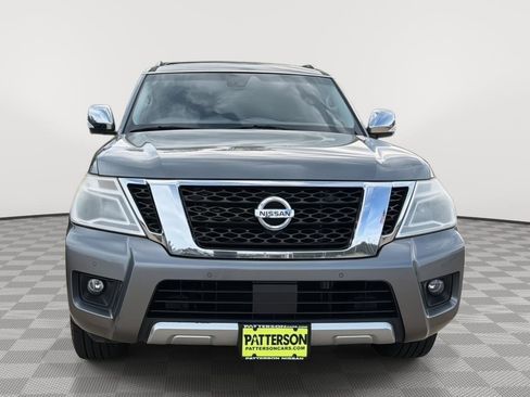 Used 2017 Nissan Armada Platinum w/ Captain Seat Package image 2