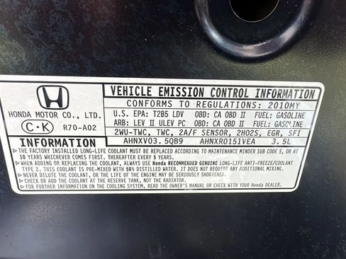 Used 2010 Honda Accord EX-L image 11