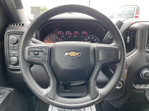 Used 2026 Chevrolet Silverado 1500 Custom w/ Turbomax Blackout Package AWD/4WD image 19