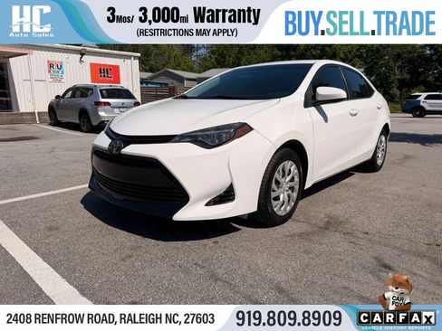 Used 2018 Toyota Corolla LE FWD image 1