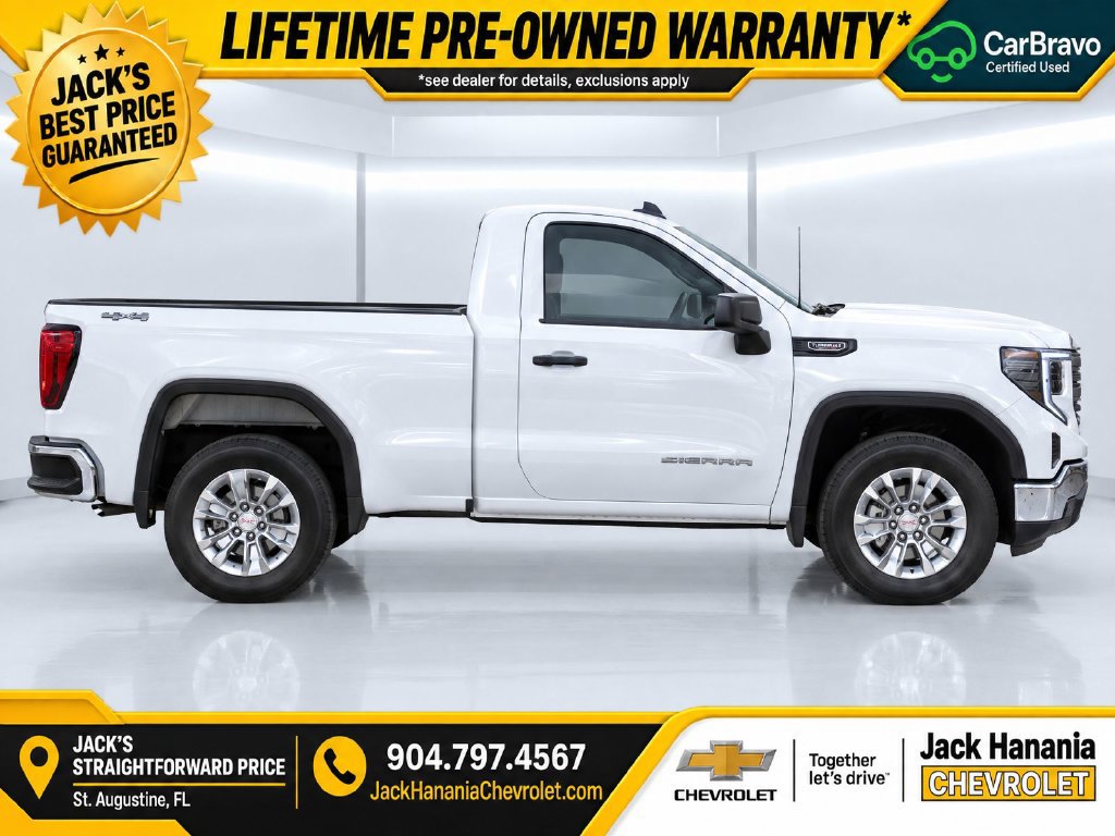 Used 2025 GMC Sierra 1500 Pro w/ Pro Value Package AWD/4WD image 8