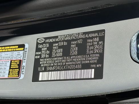 New 2026 Hyundai Santa Fe SEL FWD image 34
