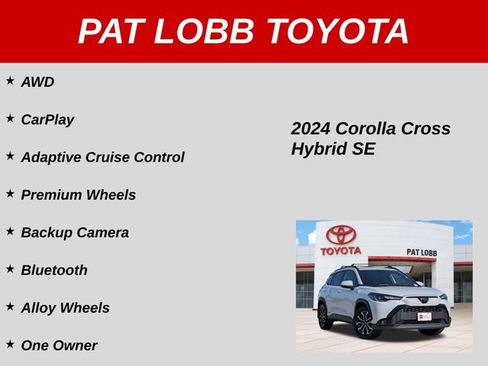 Certified 2024 Toyota Corolla Cross AWD Hybrid image 38
