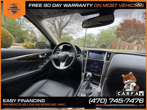Used 2019 INFINITI Q50 Luxe image 32