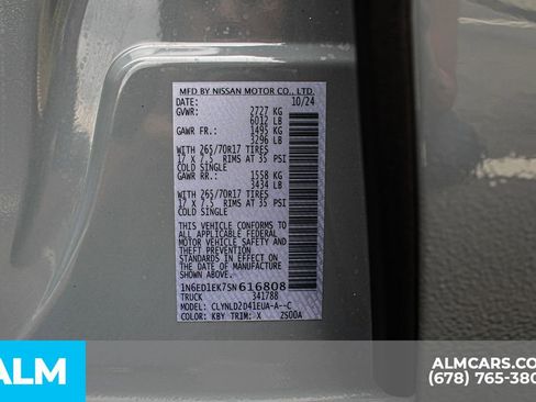 Used 2025 Nissan Frontier PRO-4X AWD/4WD image 42