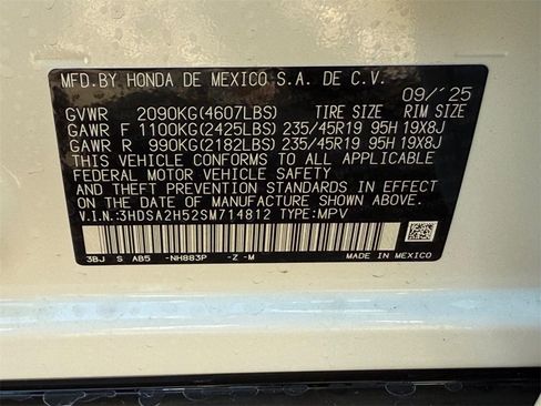 New 2025 Acura ADX A-Spec image 17