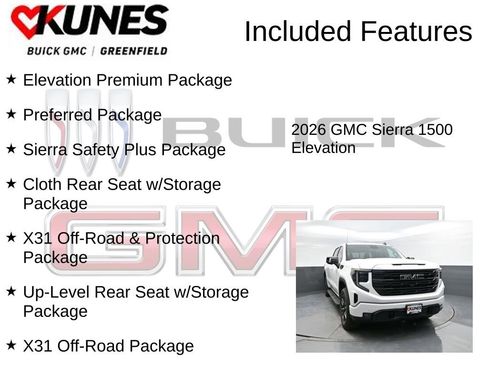 New 2026 GMC Sierra 1500 Elevation w/ Elevation Premium Package image 3