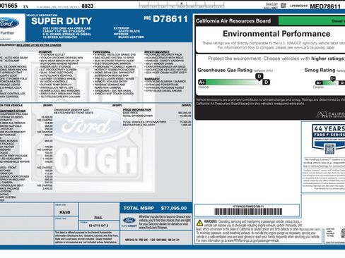 Used 2021 Ford F350 Lariat w/ Lariat Ultimate Package image 4