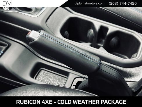 Used 2023 Jeep Wrangler Unlimited Rubicon 4xe w/ Cold Weather Group AWD/4WD image 39