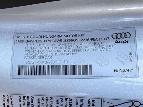 Used 2010 Audi TTS 2.0T Premium AWD/4WD image 17