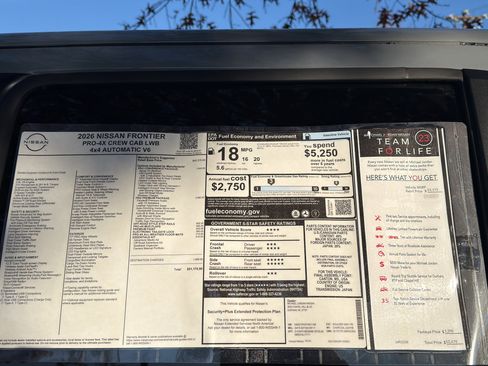 New 2026 Nissan Frontier PRO-4X w/ Pro Premium Package image 12