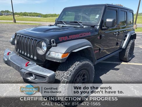 Used 2021 Jeep Wrangler Unlimited Rubicon w/ Xtreme Recon 35" Tire Package AWD/4WD image 1