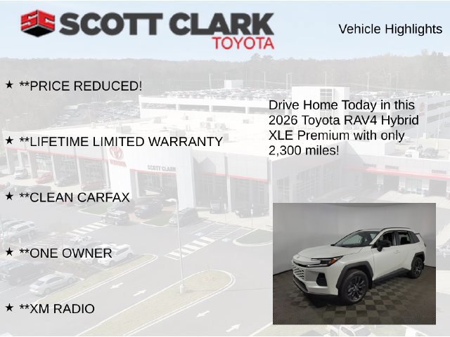 Used 2026 Toyota RAV4 XLE Premium w/ Panoramic Sun Roof Package FWD image 13