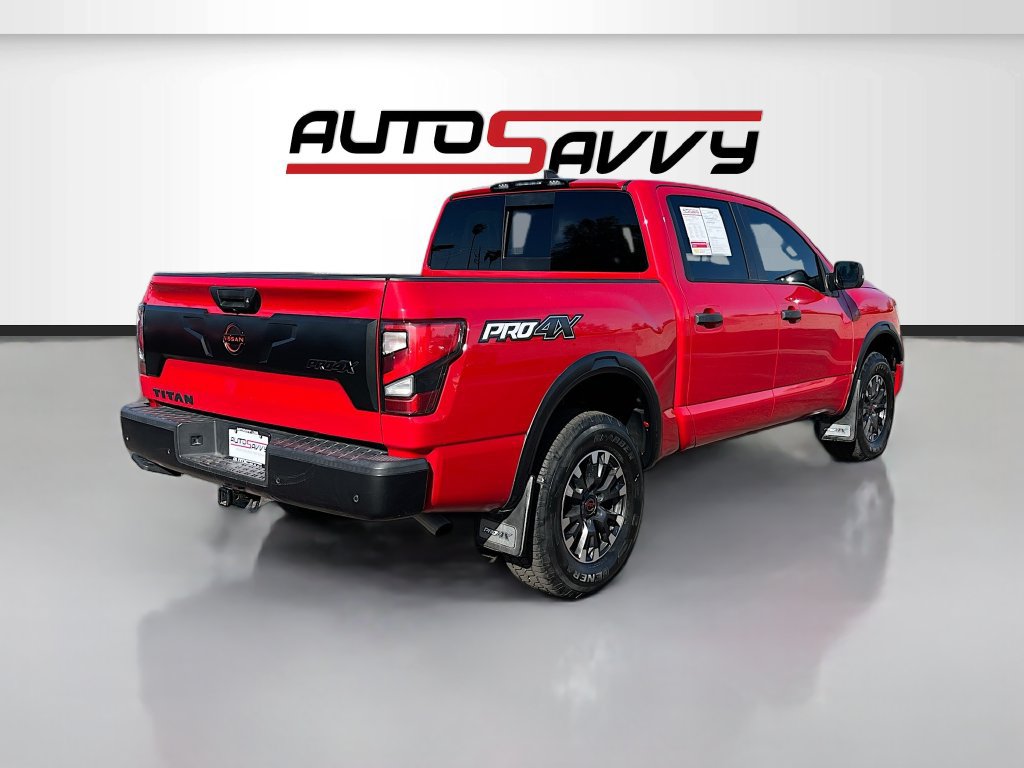 Used 2023 Nissan Titan PRO-4X w/ Pro-4x Convenience Package AWD/4WD image 7