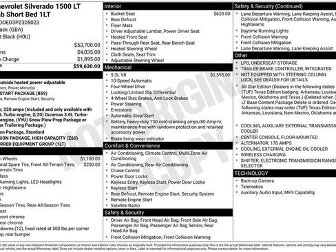 Used 2023 Chevrolet Silverado 1500 LT AWD/4WD image 11