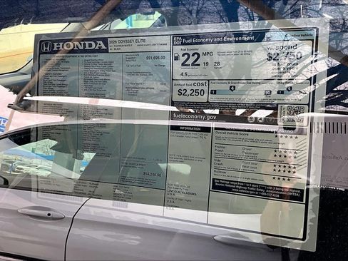 New 2026 Honda Odyssey Elite image 19