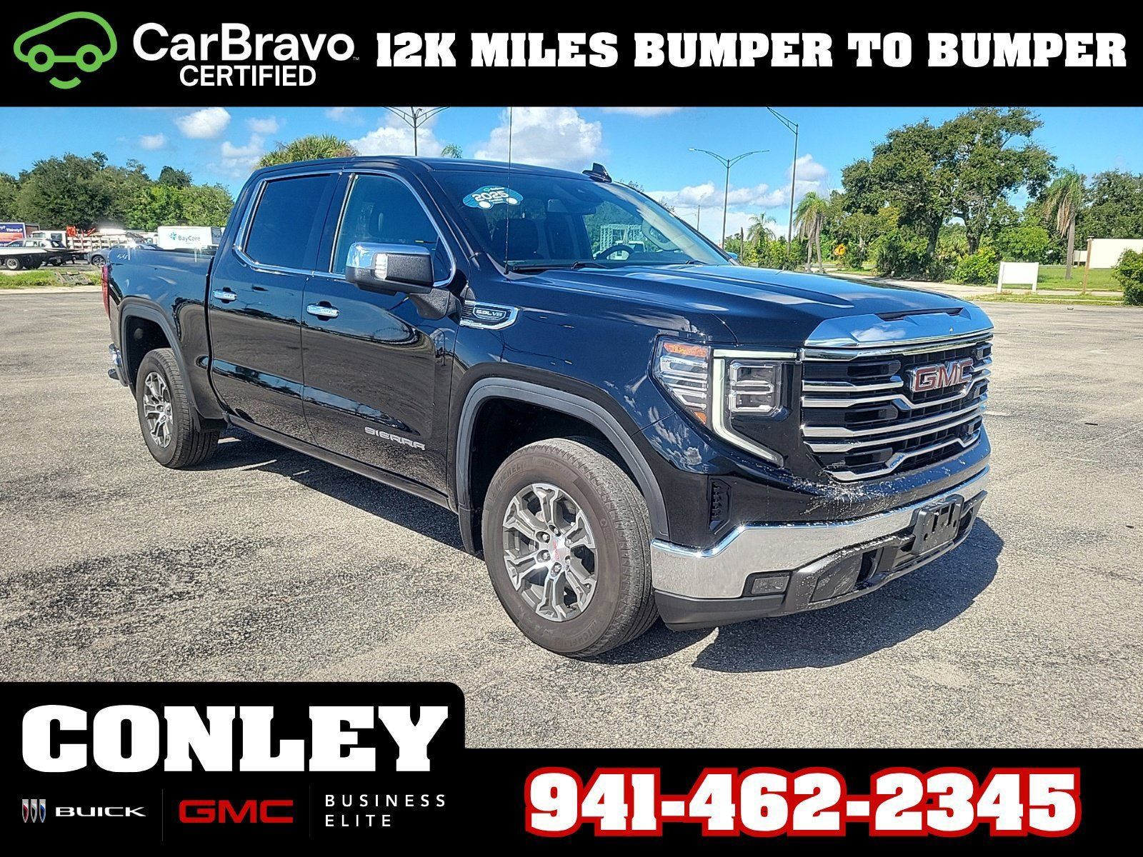 Certified 2025 GMC Sierra 1500 SLT AWD/4WD image 1