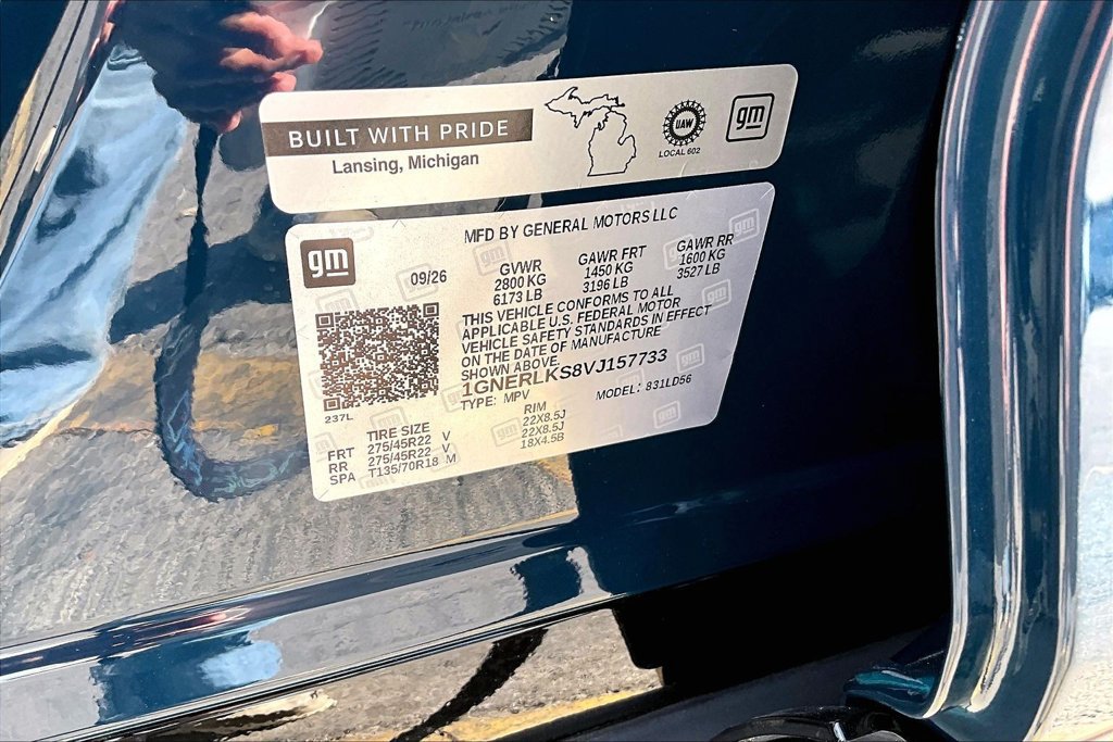 New 2027 Chevrolet Traverse RS FWD image 13