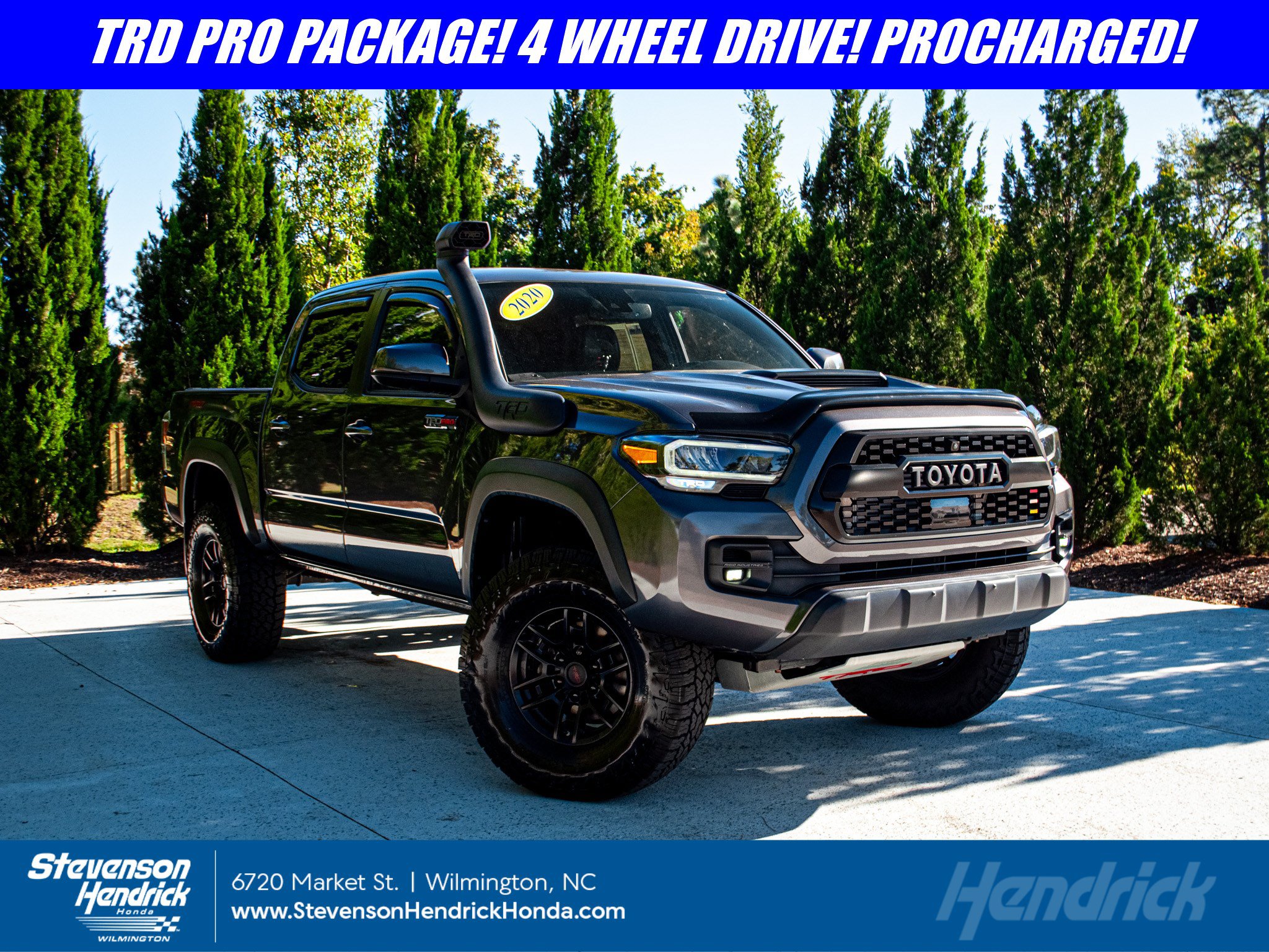 Used 2020 Toyota Tacoma TRD Pro w/ Desert Air Intake Package AWD/4WD image 1