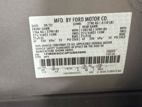 Used 2023 Ford Explorer ST w/ Equipment Group 401A AWD/4WD image 41