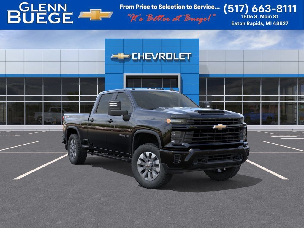 New 2026 Chevrolet Silverado 2500 Custom w/ Custom Value Package AWD/4WD image 1