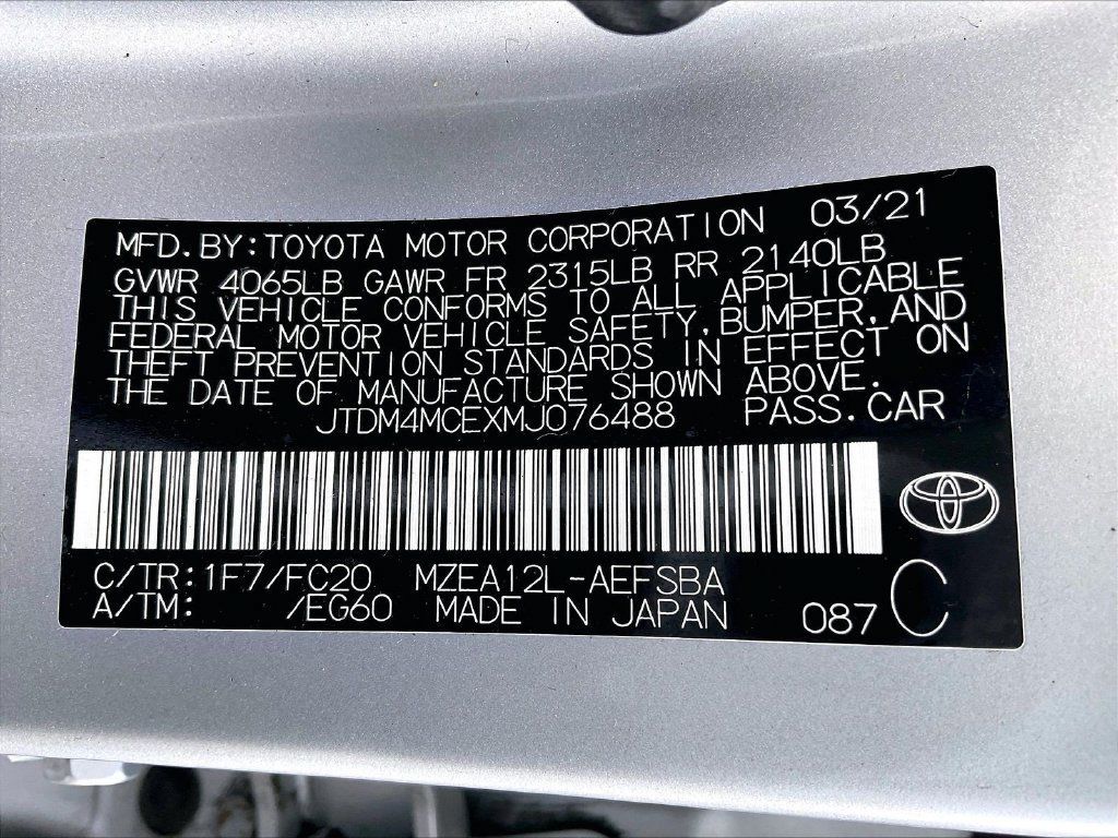 Used 2021 Toyota Corolla SE w/ Carpet Mat Package (TMS) FWD image 36