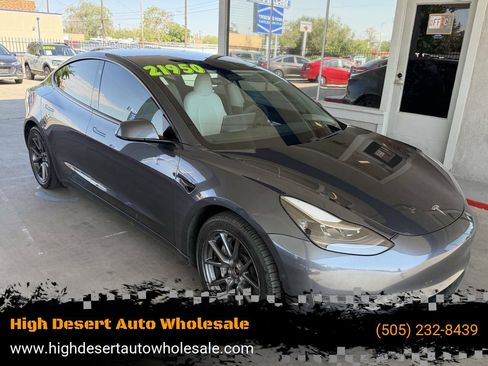 Used 2021 Tesla Model 3 Long Range AWD/4WD image 1