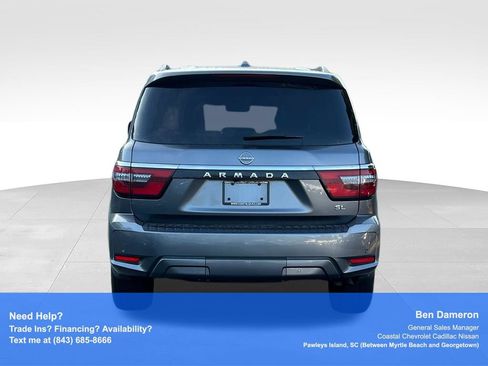 Used 2023 Nissan Armada SL w/ Captain's Chairs Package RWD image 6