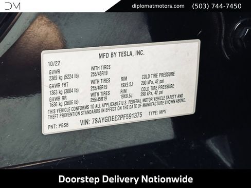 Used 2023 Tesla Model Y Long Range AWD/4WD image 43