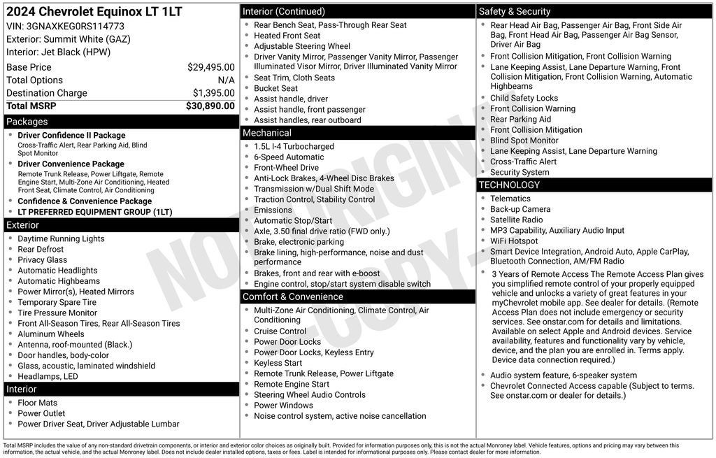 Used 2024 Chevrolet Equinox LT FWD image 3
