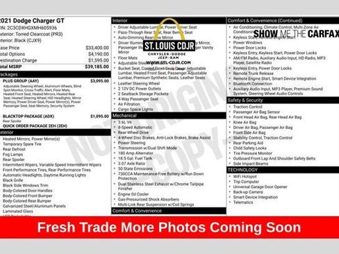 Used 2021 Dodge Charger GT w/ Plus Group RWD image 1