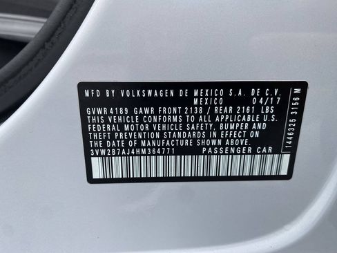Used 2017 Volkswagen Jetta S FWD image 33