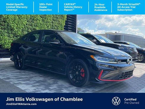 Used 2025 Volkswagen Jetta GLI Autobahn w/ GLI Black Package FWD image 1