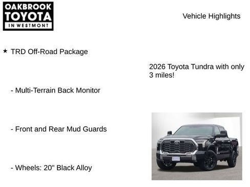 New 2026 Toyota Tundra 1794 Edition AWD/4WD image 7