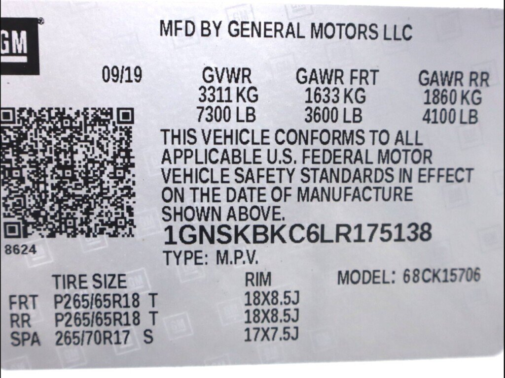 Used 2020 Chevrolet Tahoe LT AWD/4WD image 47
