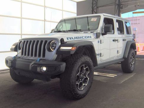 Used 2023 Jeep Wrangler Unlimited Rubicon 4xe w/ Cold Weather Group AWD/4WD image 1