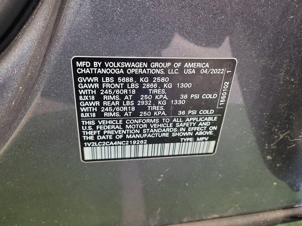 Used 2022 Volkswagen Atlas Cross Sport SE AWD/4WD image 33