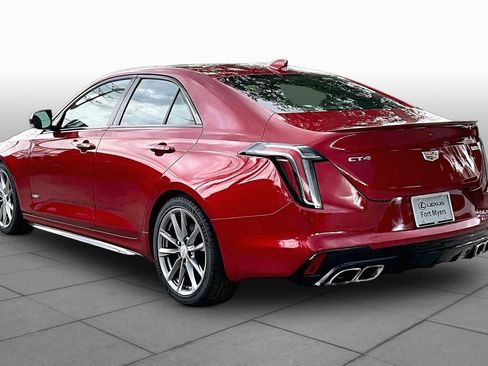 Used 2022 Cadillac CT4 V w/ Technology Package RWD image 12